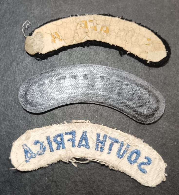SADF - Navy Shoulder Title Lot