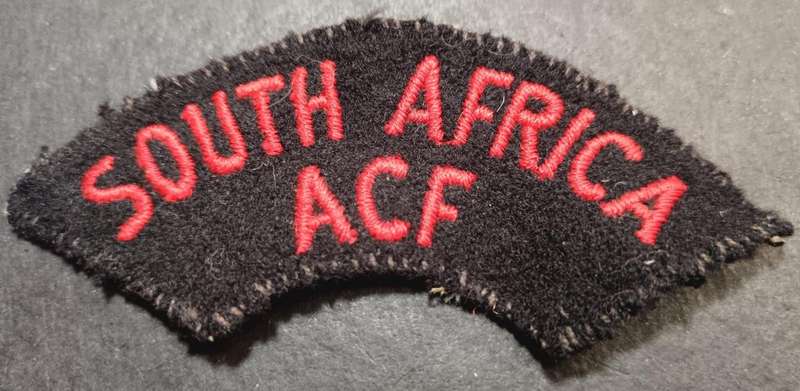 SADF - Navy Shoulder Title