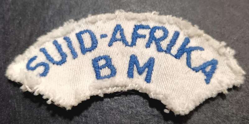 SADF - Navy Shoulder Title