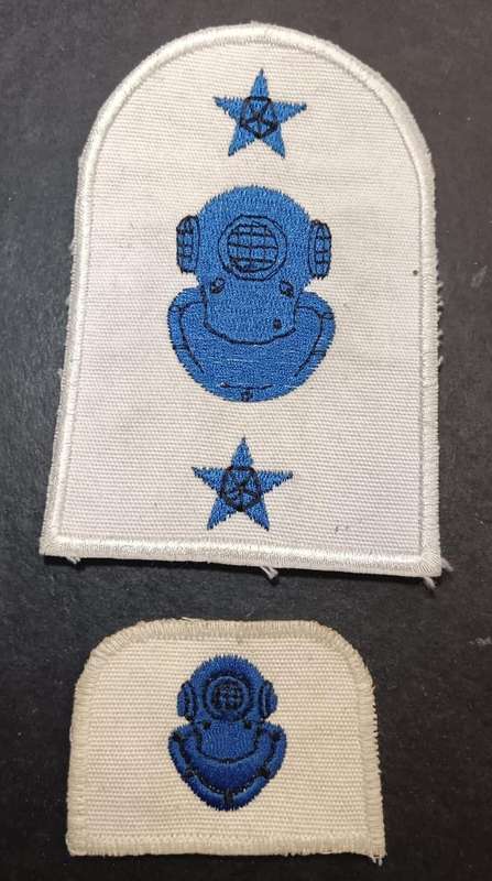 SADF - Navy Diver Badges