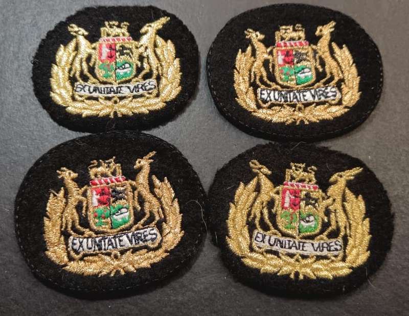SADF - Navy Warrant Officer Rank Badges