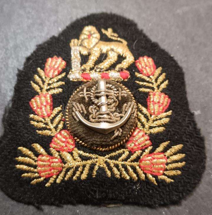 SADF - Navy Warrant Officer Cap Badge