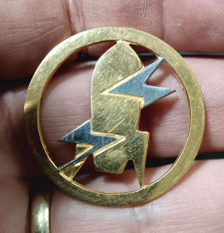 SADF - Bomb Disposal Breast Badge - Full Size