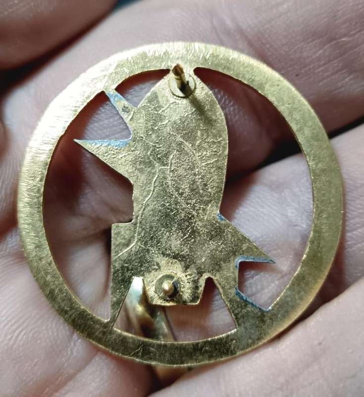 SADF - Bomb Disposal Breast Badge - Full Size