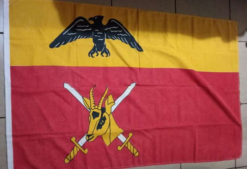 SADF Gauteng Command HQ Ceremonial Flag 1.8m by 1.2m