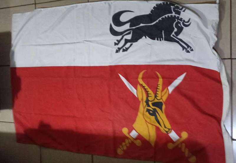 SADF - Natal Command HQ Ceremonial Flag - 1.8M by 1.2M