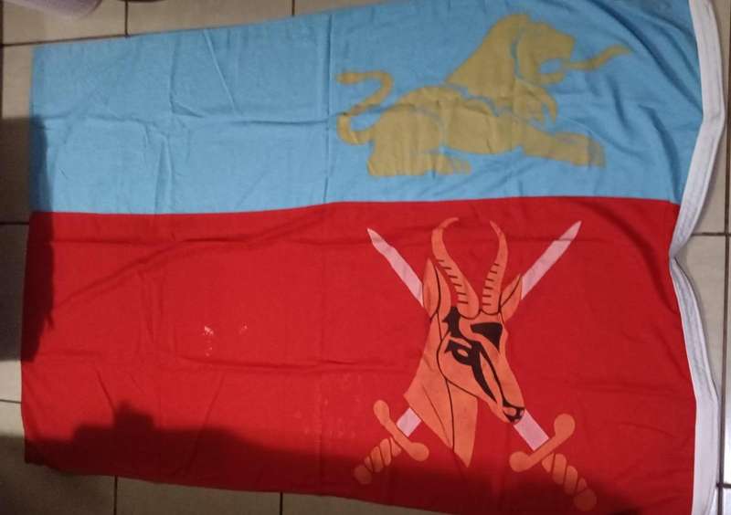 SADF - E/Transvaal Command HQ Ceremonial Flag - 1.8M by 1.2M