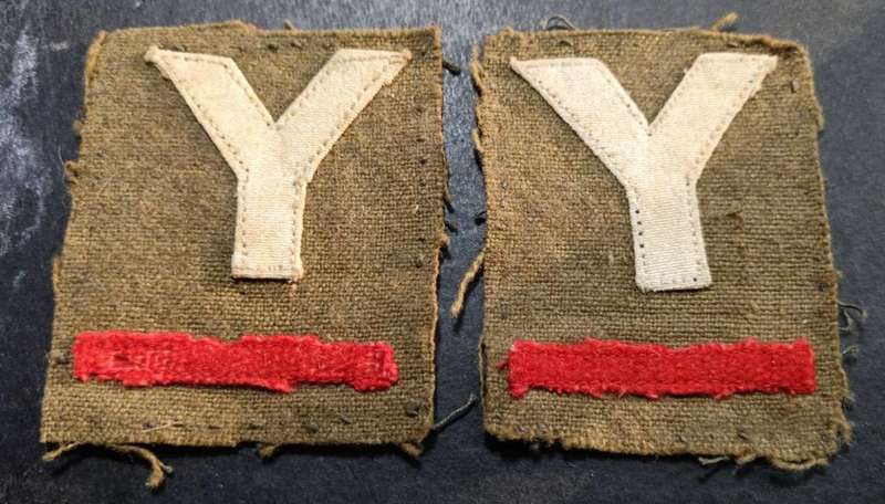 World War Two - British 5th Infantry Division Combination Formation Signs