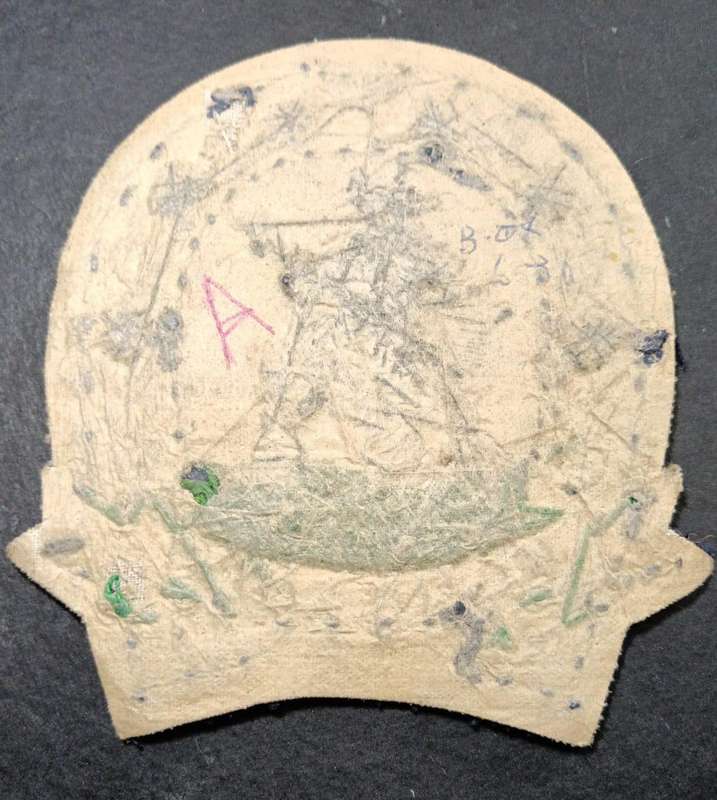 SADF - Large Commando Embroidered Badge ( Bullion Wire )