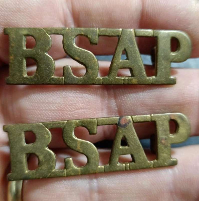 Rhodesia - BSAP Shoulder Titles