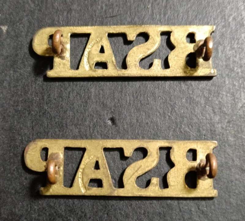 Rhodesia - BSAP Shoulder Titles