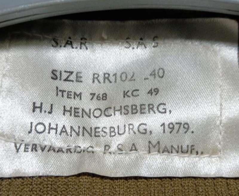 South African Railway SAS/SAR Button Shirt in Top Condition