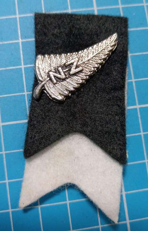 Vintage New Zealand Rugby Pin Badge