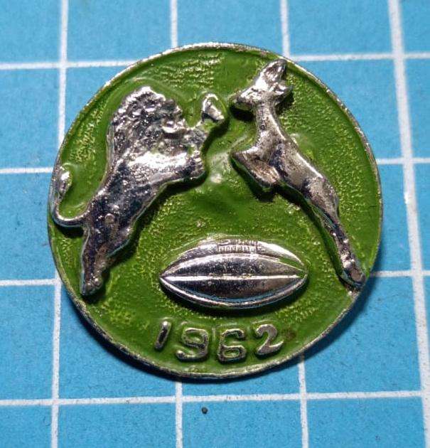 Vintage Springbok Rugby Pin Badge