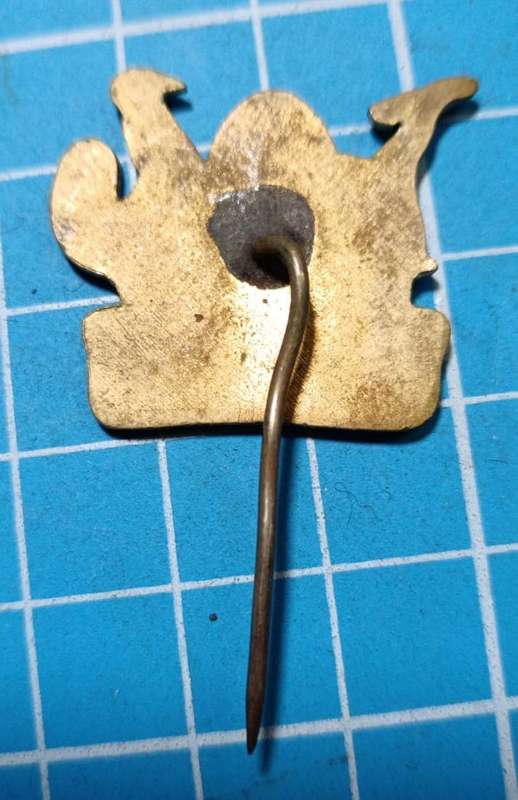Vintage Springbok Rugby Stick Pin Badge