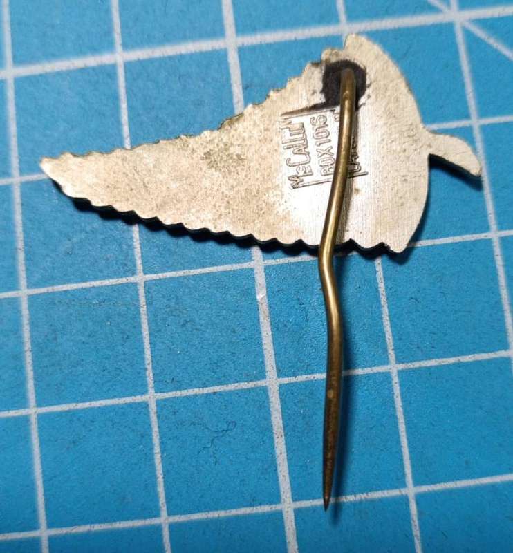 Vintage New Zealand Rugby Pin Badge
