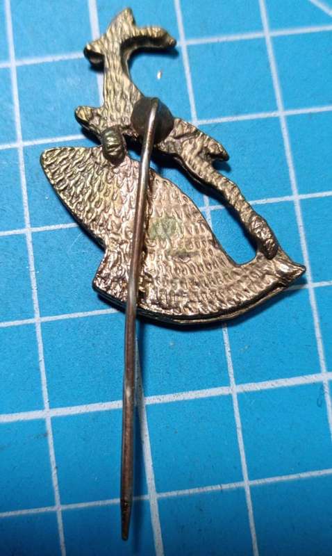Vintage Springbok Rugby Pin Badge