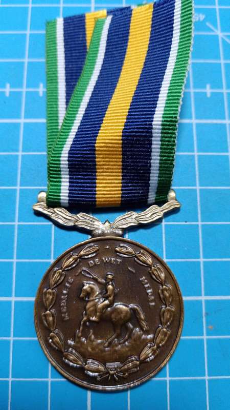 SADF - Full Size De Wet Medal