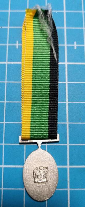 SANDF - Mk/Apla Silver Service Medal - Miniature Medal