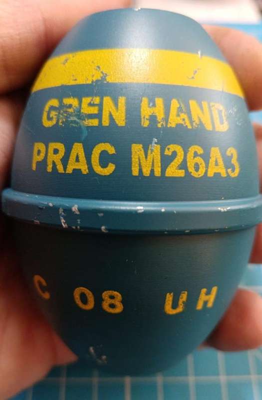 SADF - Complete M26 Practise Grenade
