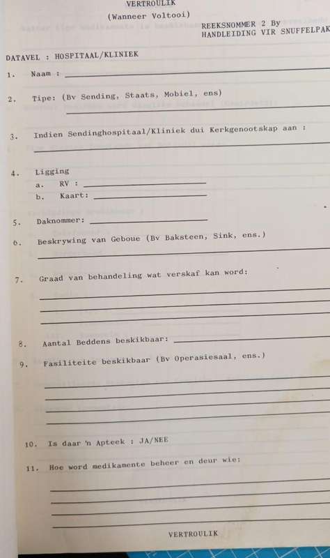 SADF - Intelligence Manuel - Restricted
