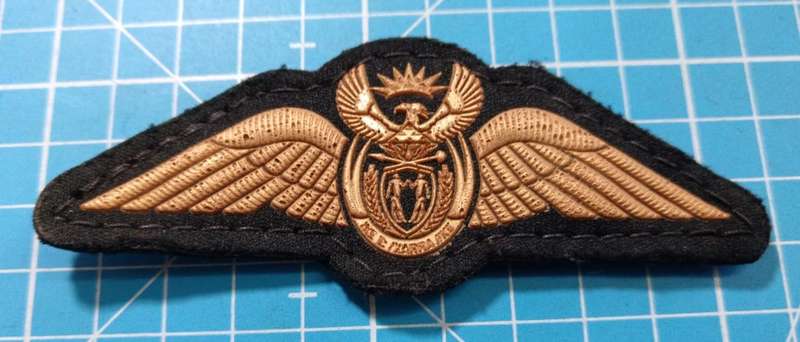 SANDF - Gold SAAF Pilot Wing
