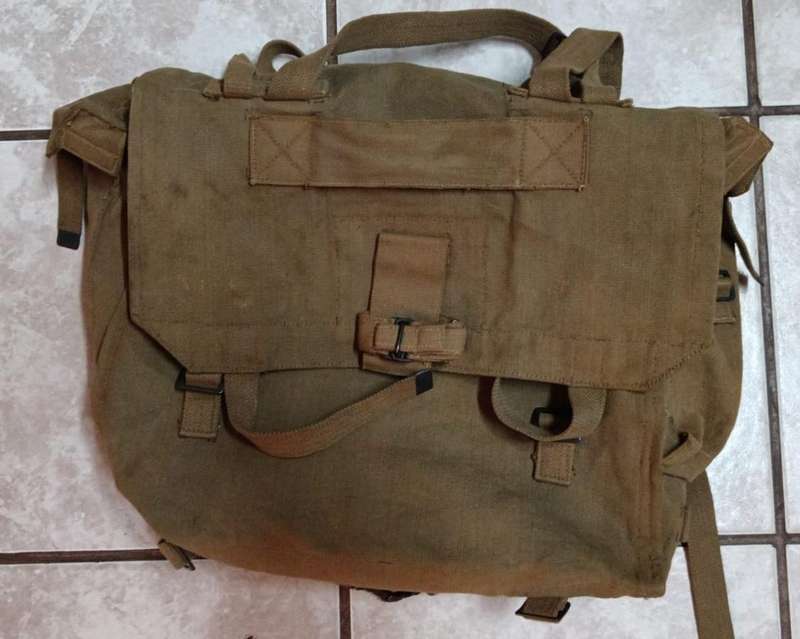 World War Two Pattern 37 Webbing Bag