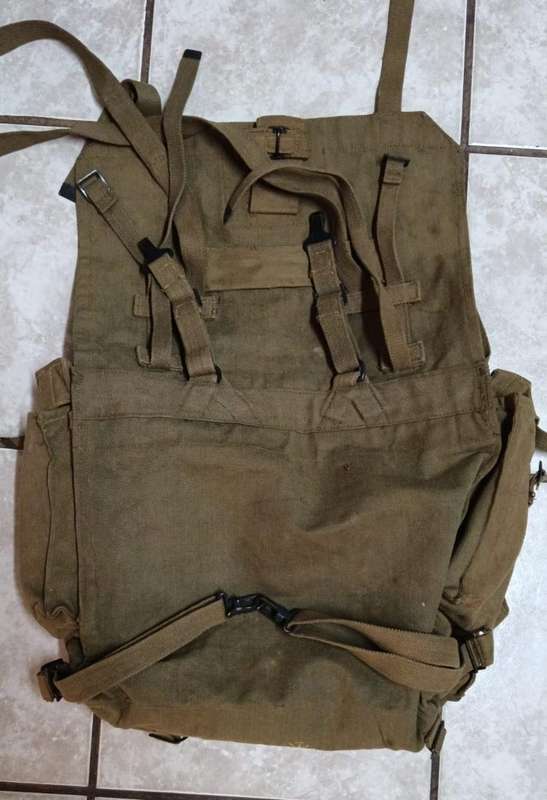World War Two Pattern 37 Webbing Bag