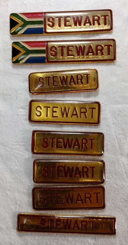 SADF - Steward Name Tag Lot
