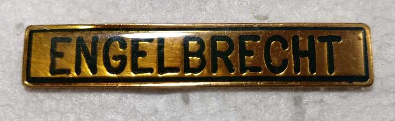 SADF - Engelbrecht Name Tag