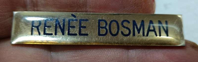 SADF - Bosman Name Tag