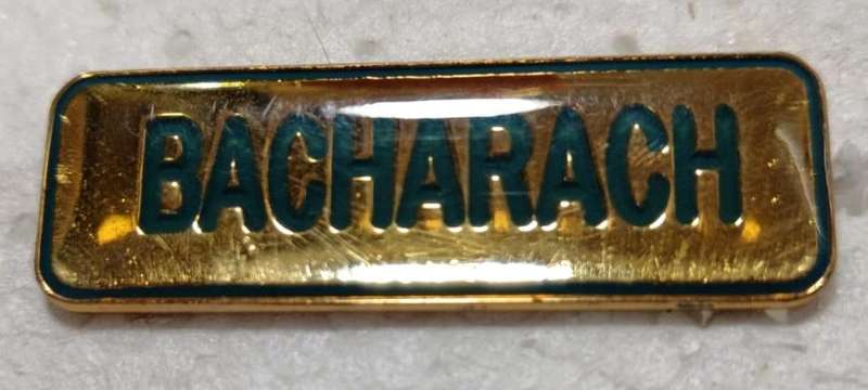 SADF - Bacharach Name Tag
