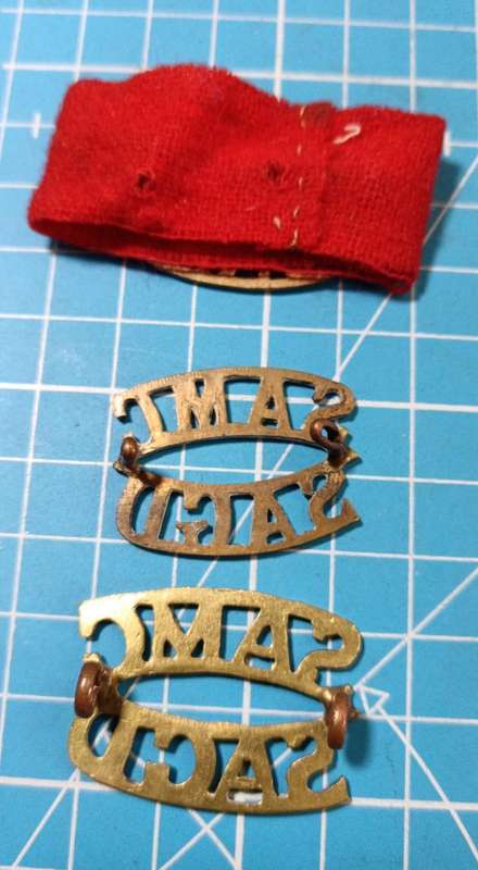 SADF - South African Medical Corps Shoulder Titles