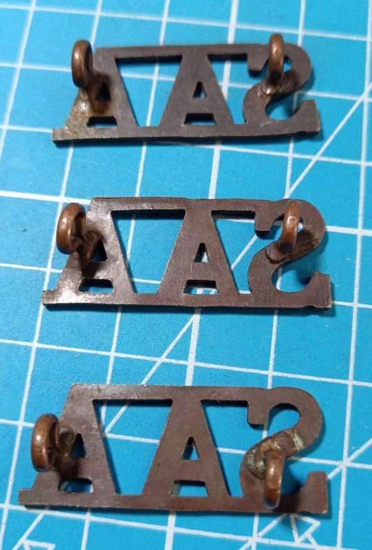 SADF - Artillery Shoulder Titles