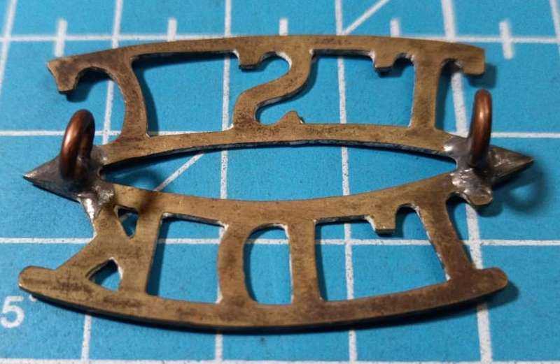 World War Two Era TDK Shoulder Title
