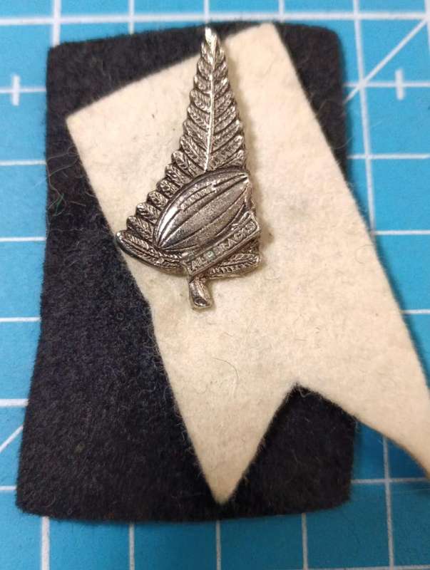 Vintage New Zealand Rugby Pin Badge