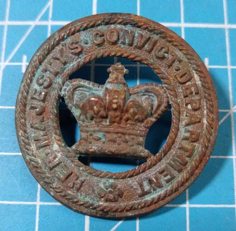 South African ( Boer War Era ) -Cape Prisons Convict Department Badge