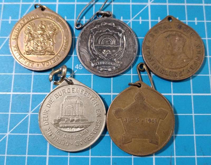 Collection of 5 Commemorative Medals