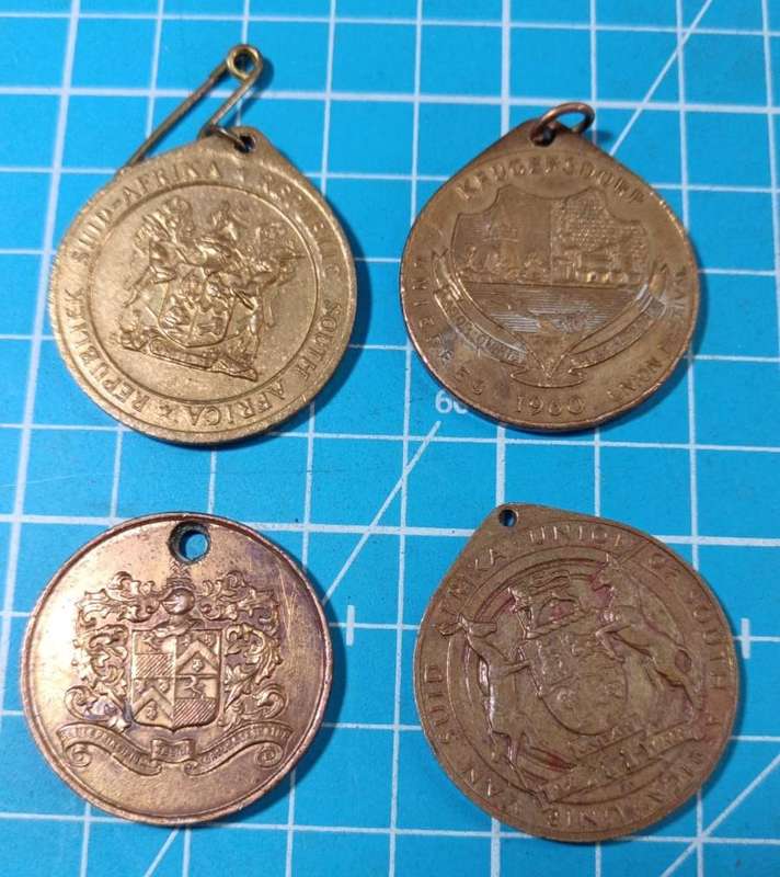 Colllection of 4 Commemorative Medals