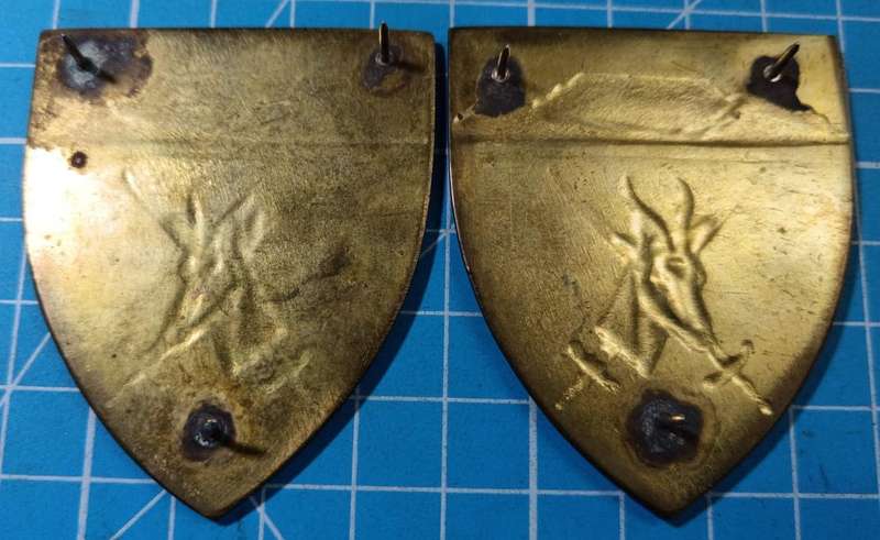 SADF - WP Command HQ Shoulder Flash Pair