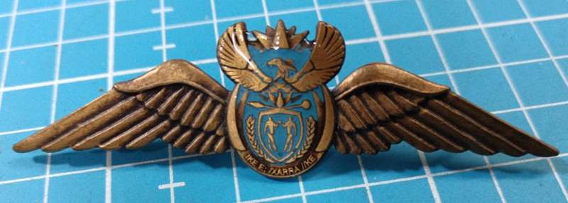 SANDF - Bronze Pilots Wings