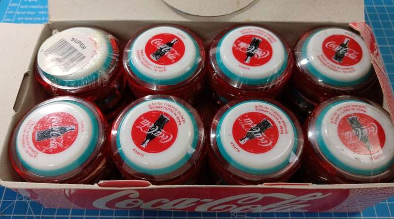 Super Collectible - Sealed Coca-Cola Super YoYo's - Bid Per YoYo