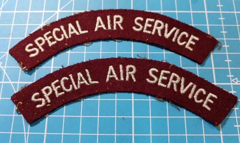 United Kingdom - Special Air Services (SAS) Shoulder Titles