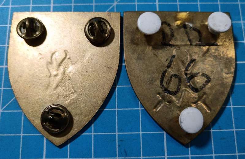 SADF - N/Transvaal Command HQ Shoulder Flash Pair