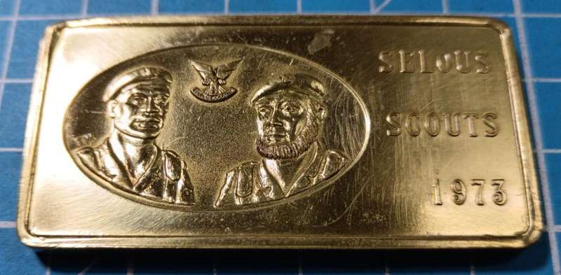 Rhodesia - Selous Scouts Ignot ( Not Silver )