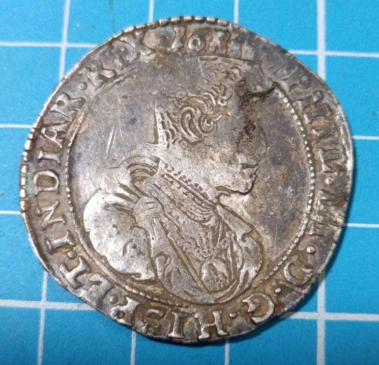 Antique Silver Spanish Netherlands Ducaton