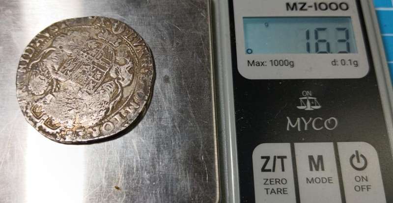 Antique Silver Spanish Netherlands Ducaton