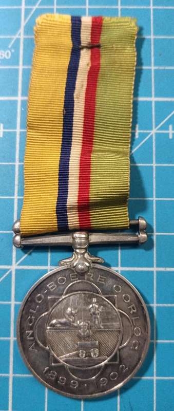 Full Size Boer War ABO Medal:Burger P.Viviers