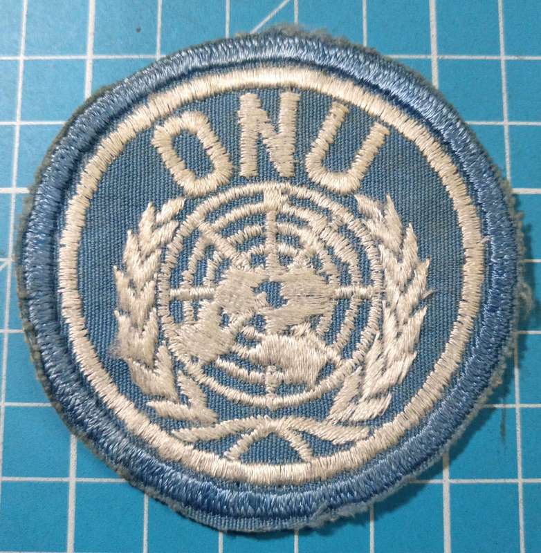 UNITED NATIONS ORGANISATION (UNO) EARLY OPPOSING PATCH
