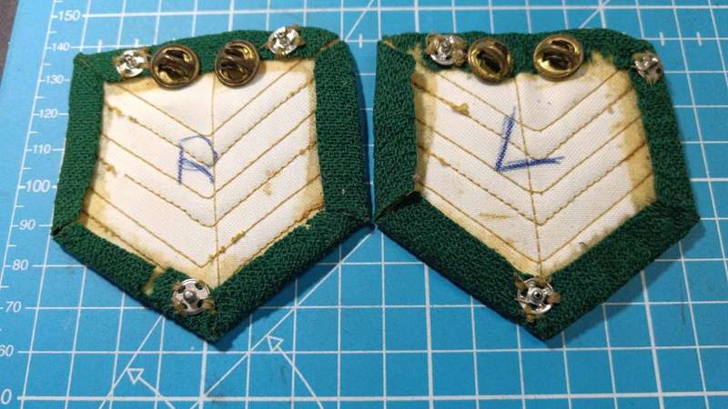 South African Prison Services Rank Pair ( See Condition )